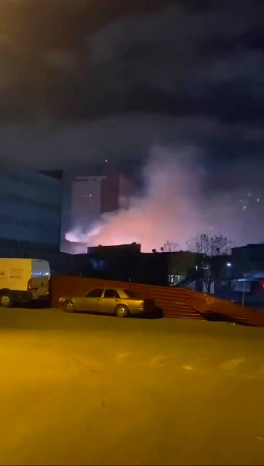 İstanbul- Zeytinburnu'nda sanayi sitesinde yangın -1