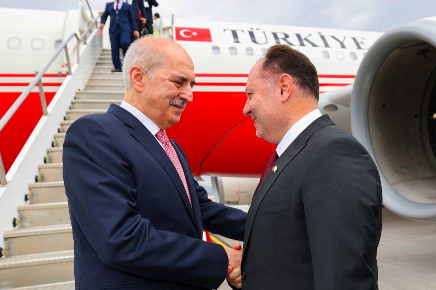 TBMM Başkanı Kurtulmuş, KKTC’de
