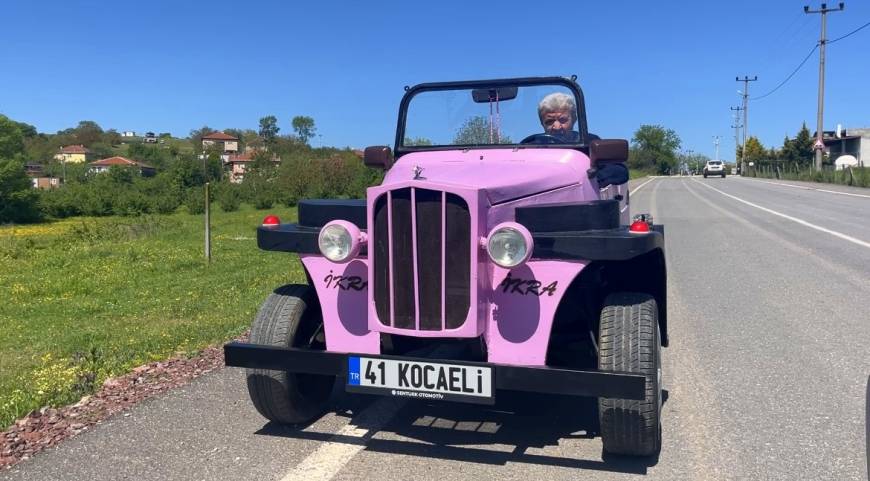Çapa motoruyla nostaljik otomobil yaptı/Ek fotoğraflar