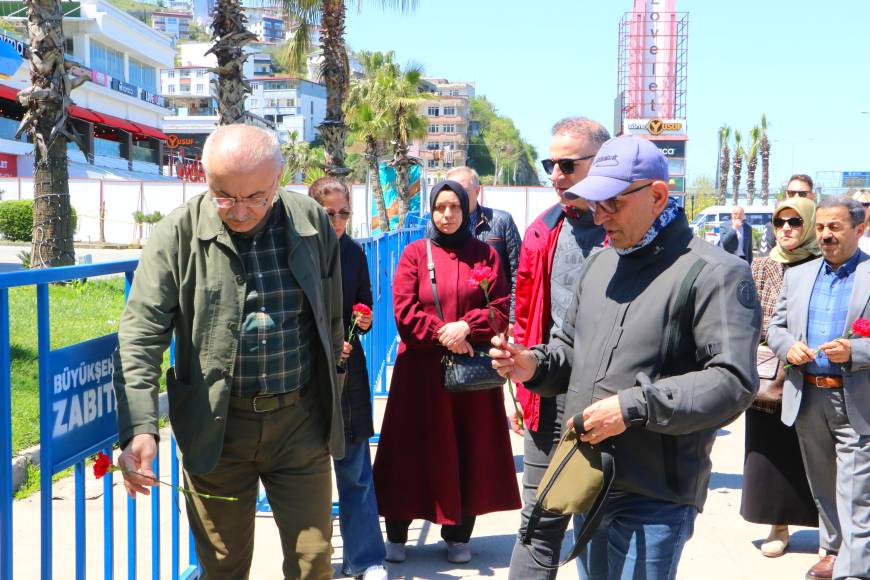 Samsun’daki heyelanda eşi ve 2 çocuğunu kaybeden kadın, taburcu oldu (2)