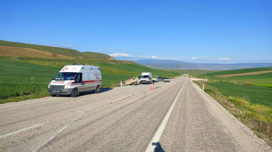 Çorum’da kaza: 4 yaralı