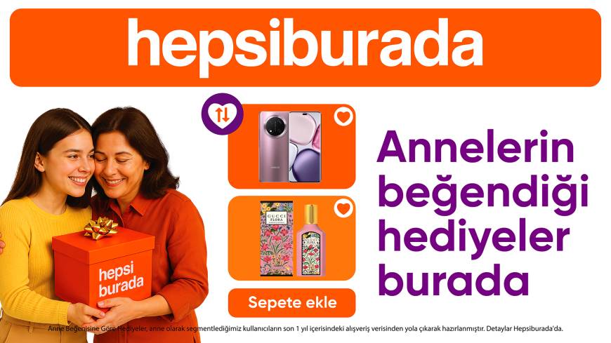 Hepsiburada, Anneler Günü’ne özel hazırlanan hediye listesini paylaştı