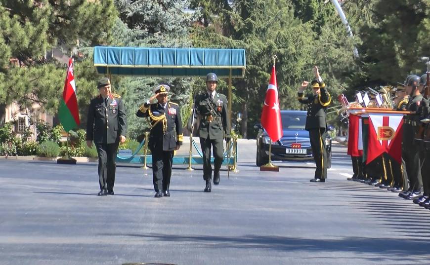 Genelkurmay Başkanı Orgeneral Gürak, Ummanlı mevkidaşı ile görüştü