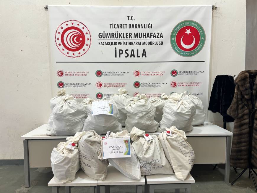 İpsala'da 173 kilo uyuşturucu ile elektronik sigara ele geçirildi