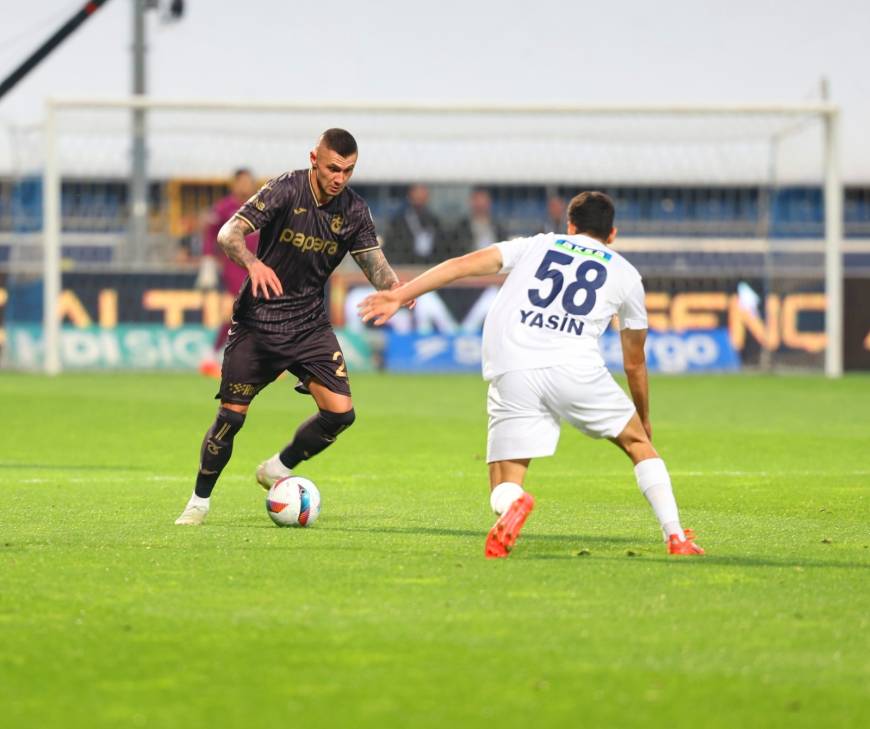 Trabzonspor, Kasımpaşa deplasmanında frene bastı