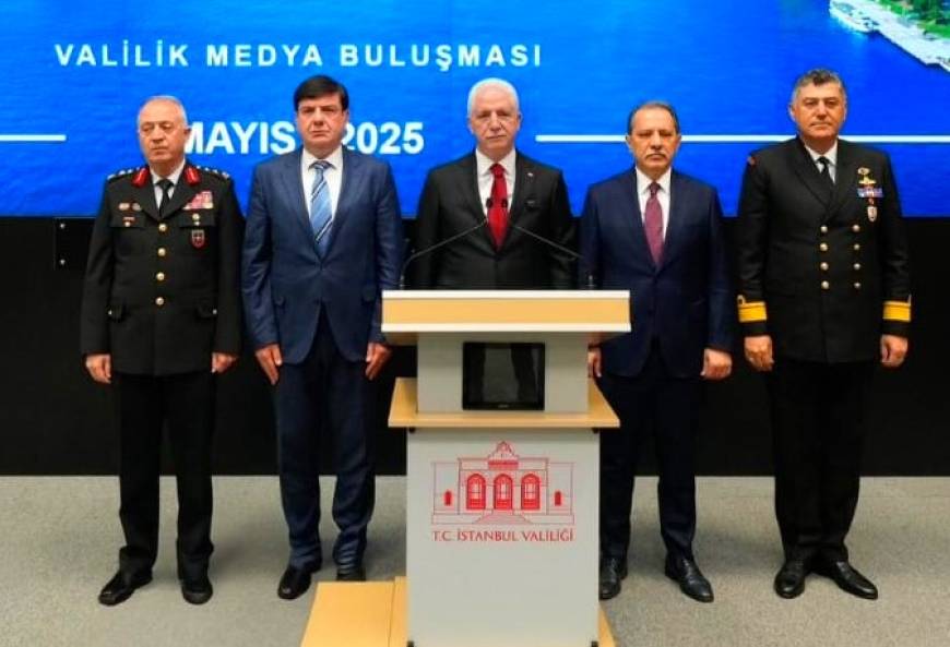 İstanbul- Vali Gül, İstanbul'un 2025 yılının ilk dört ayı emniyet verilerini açıkladı