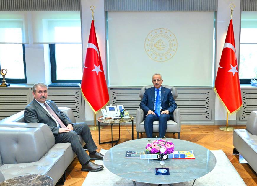 BBP Genel Başkanı Destici, Bakan Uraloğlu'nu ziyaret etti