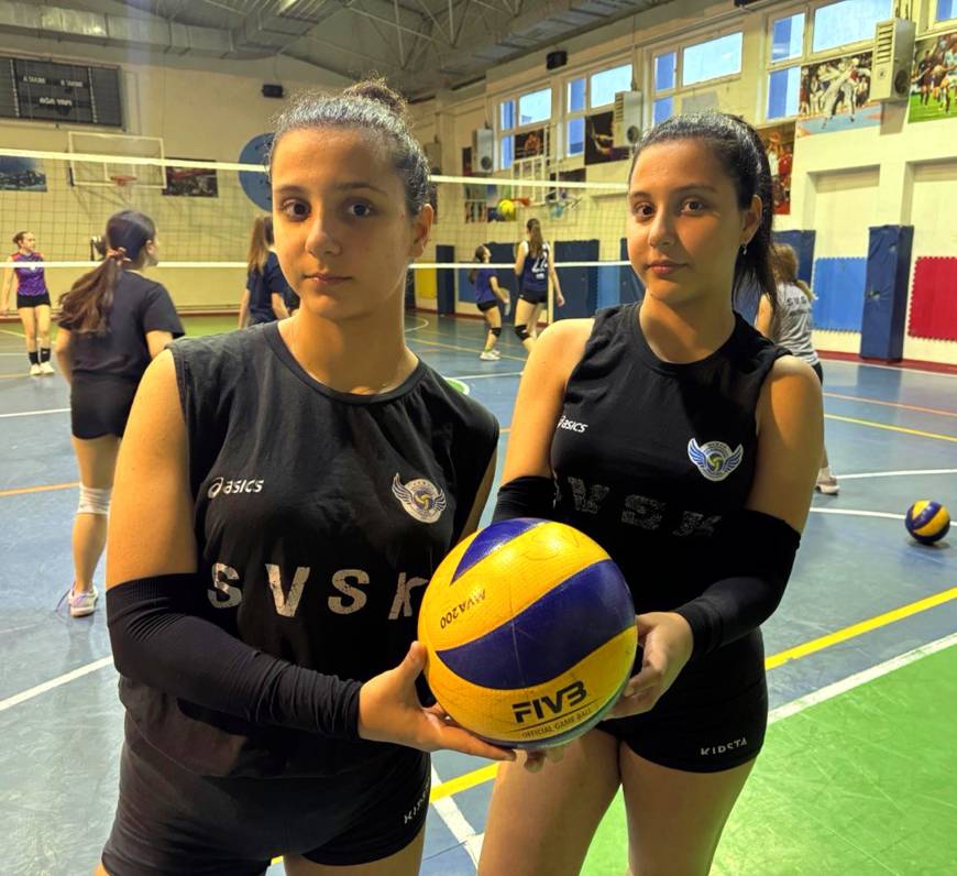 Ada ve Naz ikizlerin hedefi Sultanlar Ligi