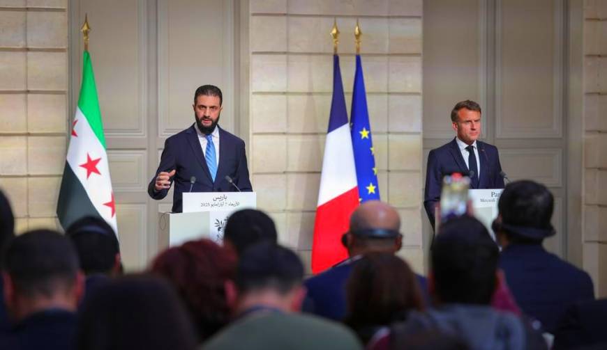 Macron: AB, Suriye'ye yönelik ‘yaptırımları kademeli olarak kaldırmaya’ devam edecek