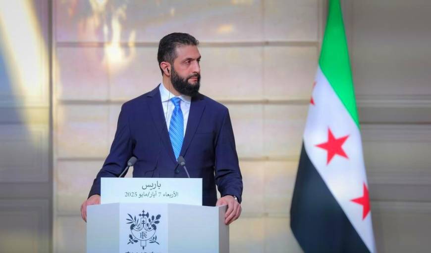 Ahmed Şara: Suriye'ye uygulanan yaptırımların devam etmesi için hiçbir gerekçe yok