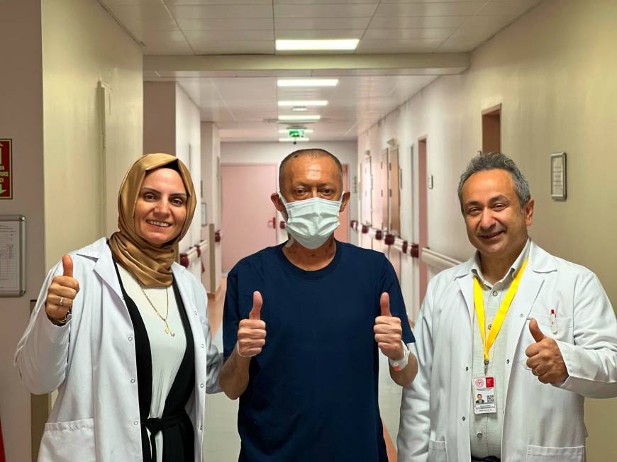 İstanbul- Altı yıldır beklediği ‘nefes’, akciğer nakliyle geldi