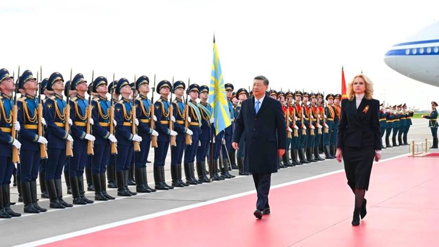 Çin Devlet Başkanı Şi Cinping, Moskova’da