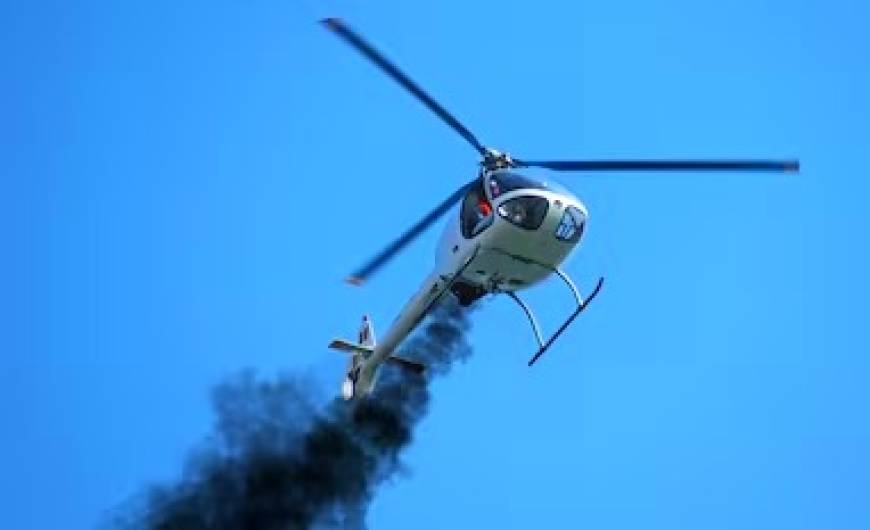 Hindistan'da helikopter düştü: 5 ölü