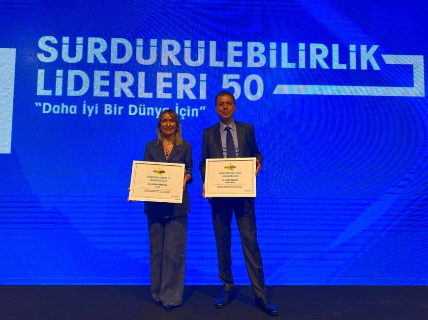 Akfen'in iki lideri, Türkiye'nin sürdürülebilirlik isimleri arasında