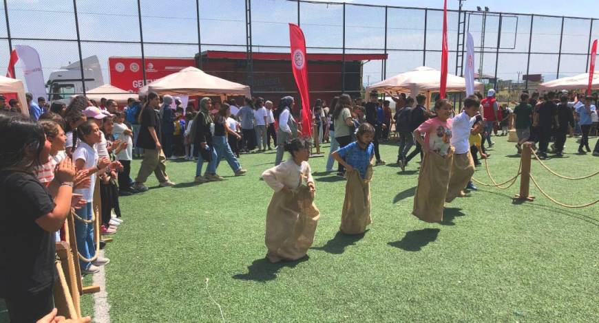 Gaziantep’te depremzede çocuklara etkinlik