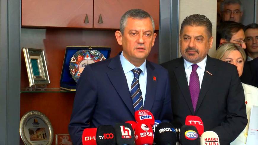 İstanbul- Özgür Özel'den Türk İş Dünyası Konfederasyonu'na ziyaret
