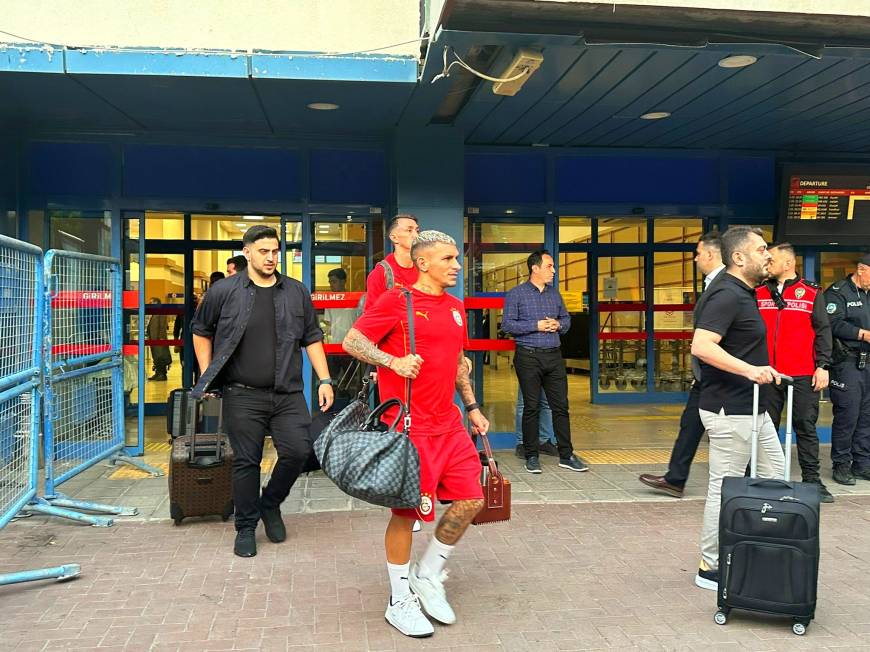 Galatasaray kafilesi, Trabzon'da