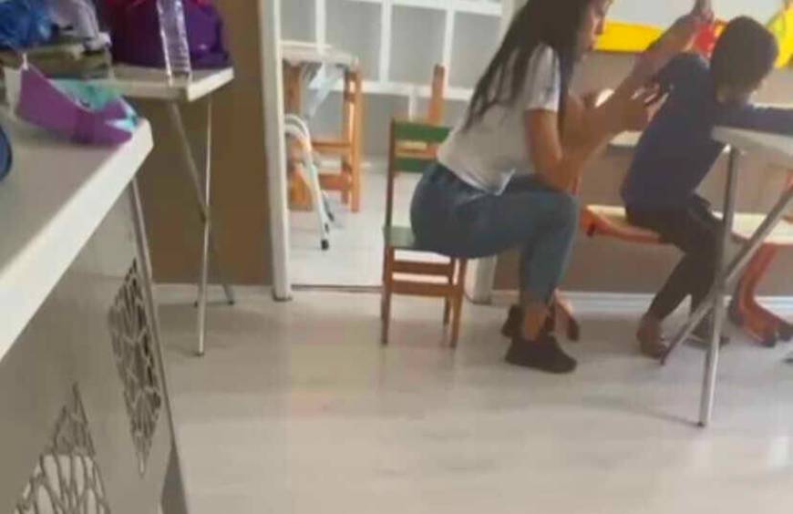 Öğretmenin, özel gereksinimli öğrencilere şiddeti kamerada; gözaltında