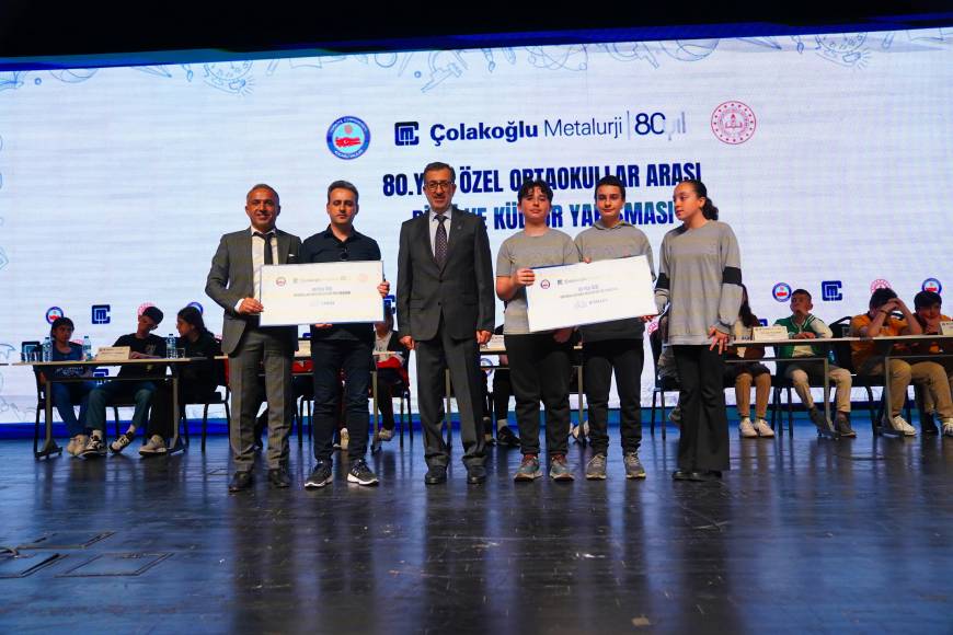 Çolakoğlu Metalurji 80'inci yılına özel, bilgi yarışması düzenledi