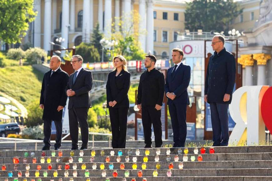 Avrupalı liderler Ukrayna'da
