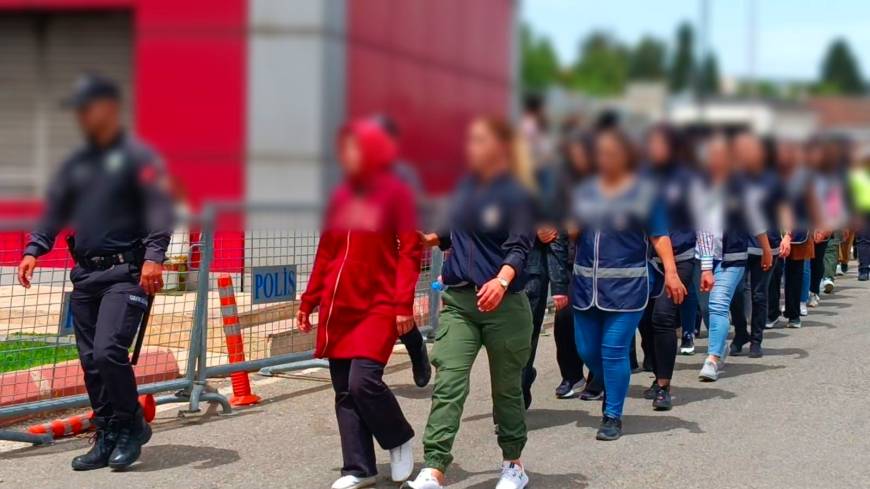 Gaziantep merkezli FETÖ operasyonunda 77 tutuklama / Ek fotoğraflar