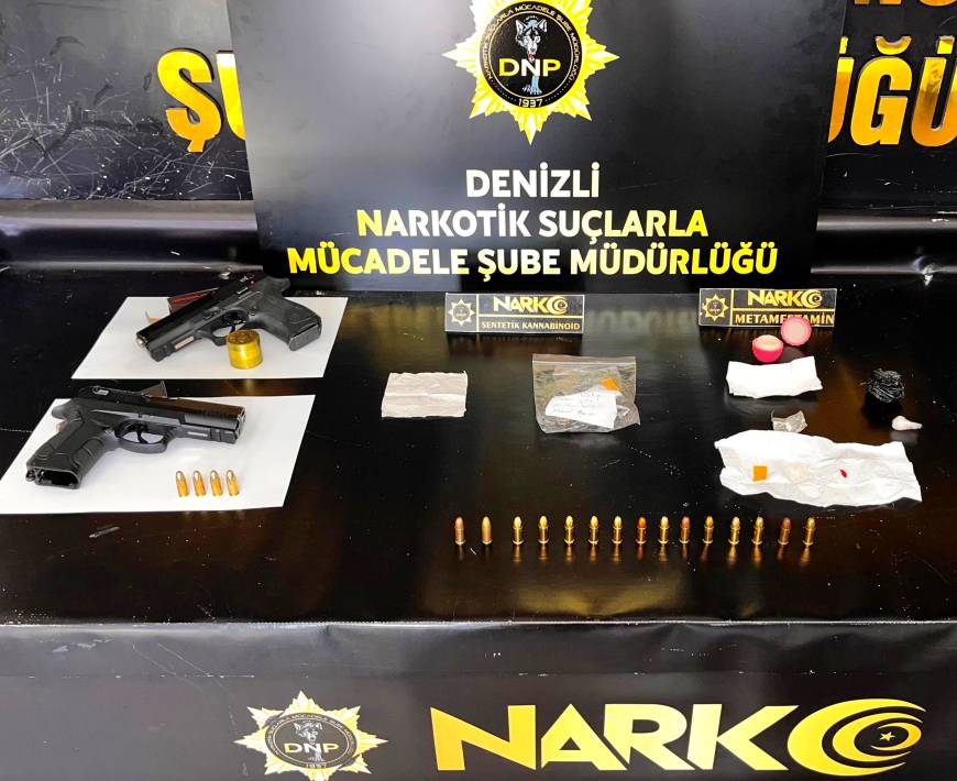 Denizli merkezli 4 ilde uyuşturucu operasyonunda 19 tutuklama