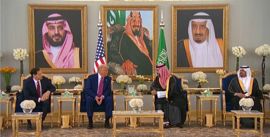 ABD Başkanı Trump, Suudi Arabistan'da