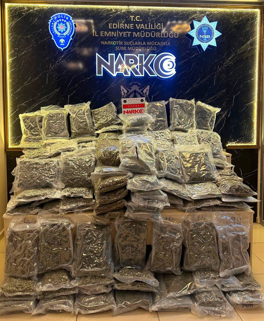 TIR'lardaki 128 kilo uyuşturucuyu 'Carlos' buldu