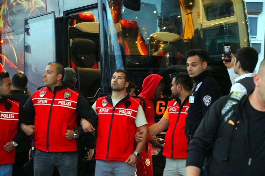 Galatasaray kafilesi, Gaziantep’te