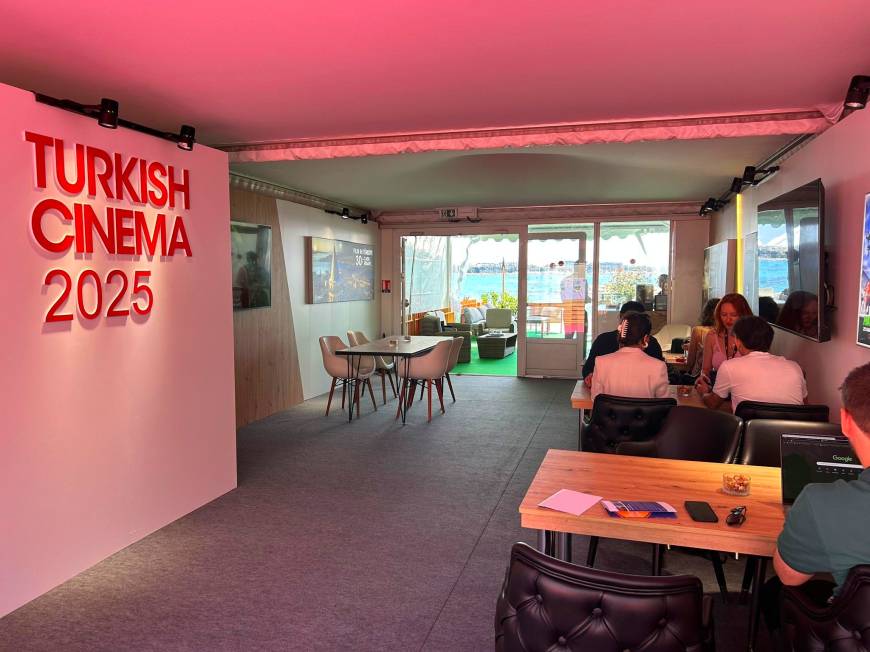 78’inci Cannes Film Festivali’nde Türkiye standına yoğun ilgi