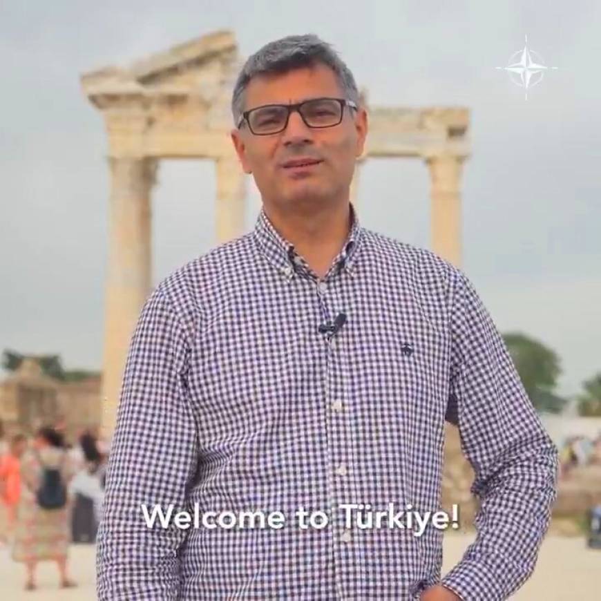 NATO'dan Yusuf Dikeç paylaşımı