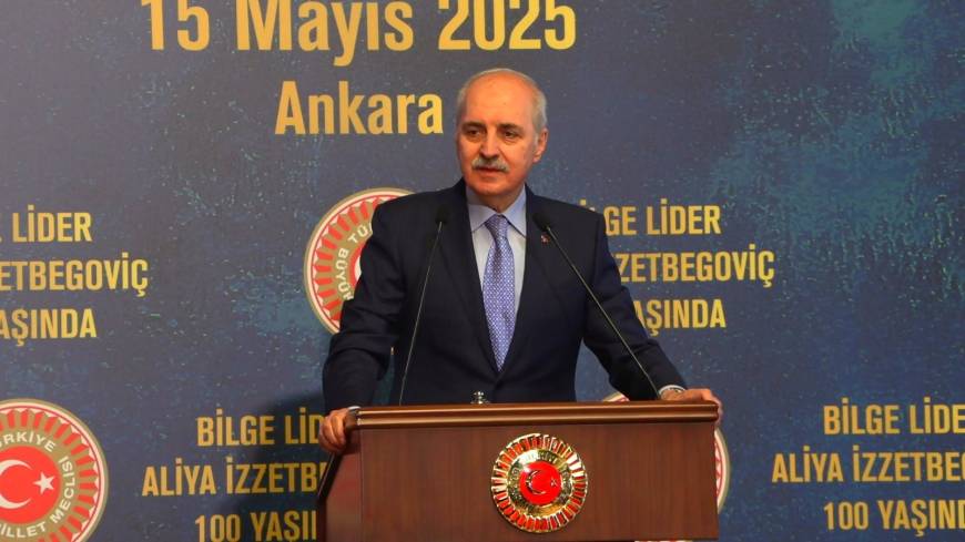 TBMM Başkanı Kurtulmuş: Gazze'deki soykırımın sahipleri de tarih sahnesinden silinecek