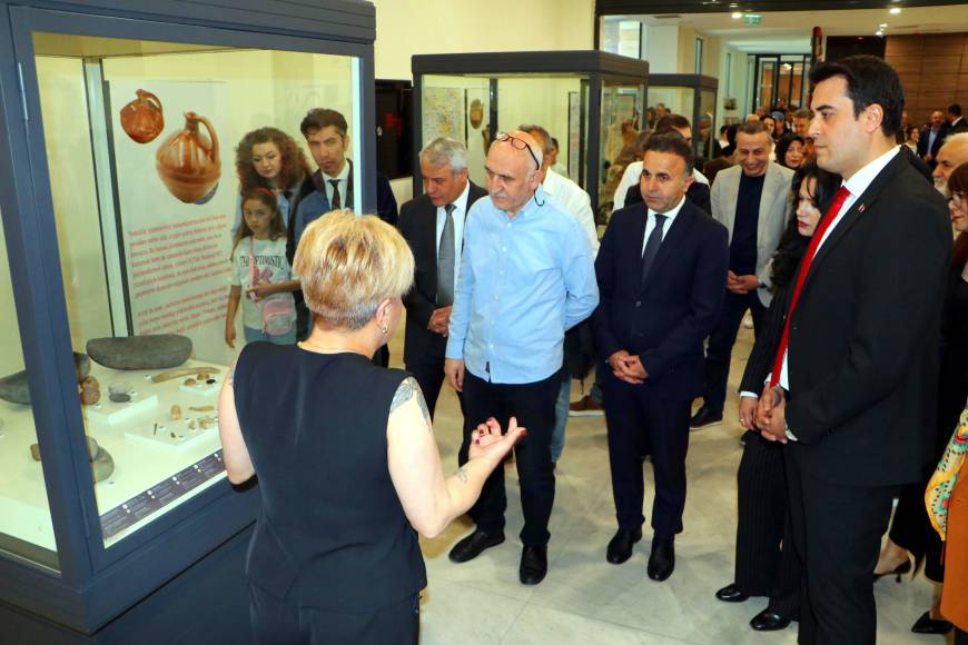 Demir Çağda Erzurum sergisi açıldı