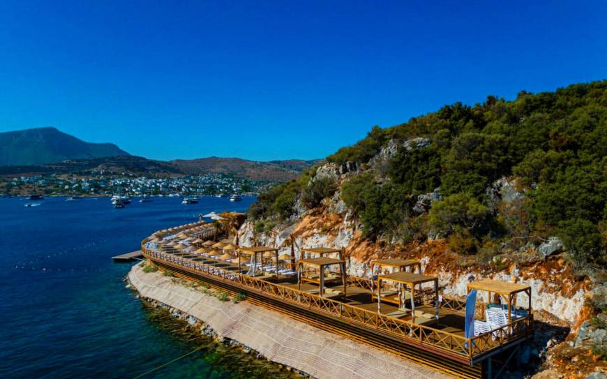Bodrum Yalıkavak'ta yeni halk plajı