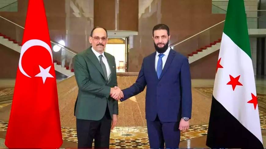 MİT Başkanı Kalın, Suriye'de Cumhurbaşkanı Şara ve heyetiyle görüştü