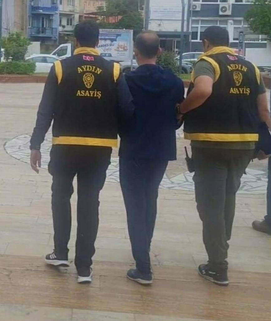 Aydın'da 87 yıl hapis cezası ile aranan ve 206 suç kaydı bulunan firari hükümlü yakalandı