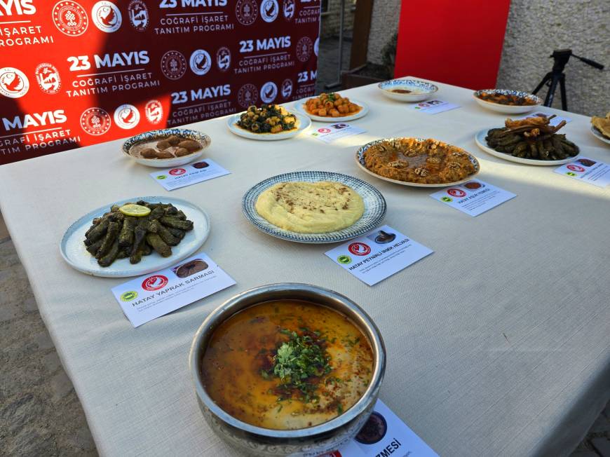 Hatay'da 10 ürüne daha coğrafi işaret