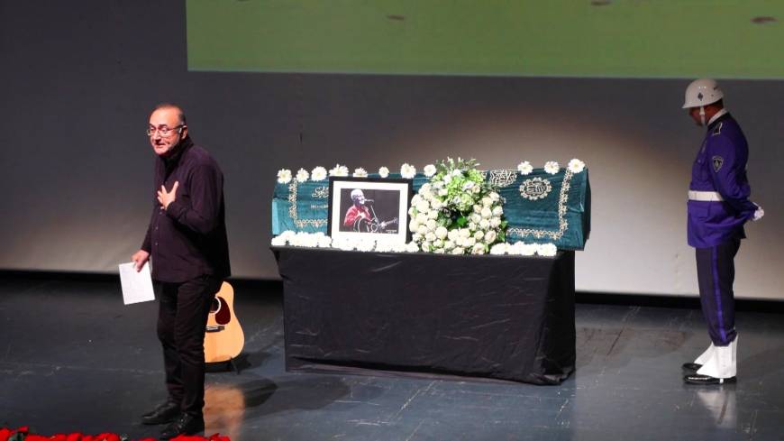 İstanbul - Sanatçı İlhan Şeşen için Caddebostan Kültür Merkezi'nde tören düzenlendi 
